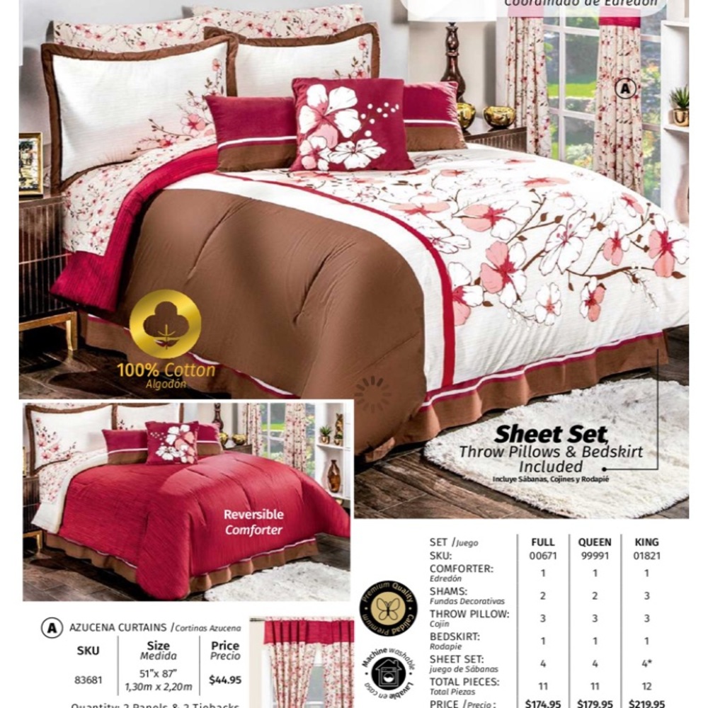Comforter set